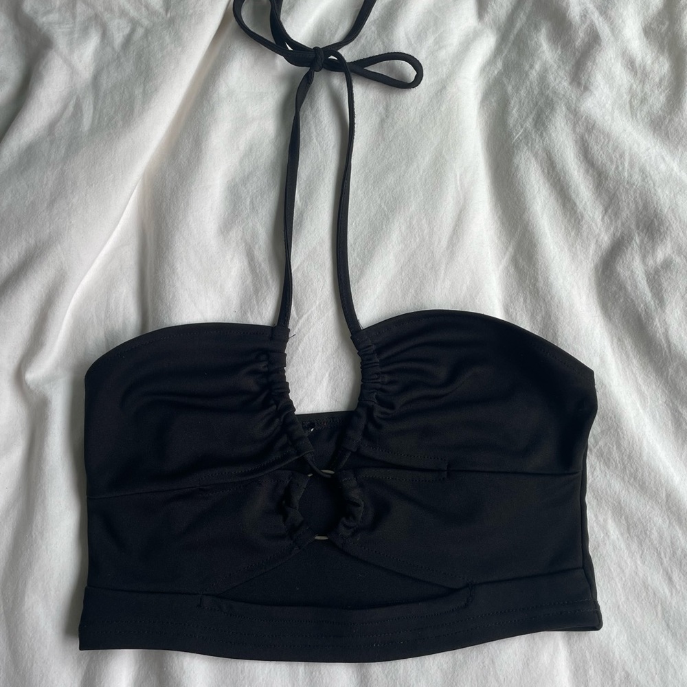 Black Y2k top